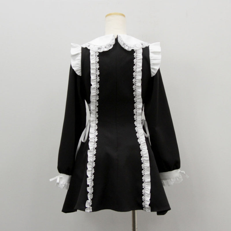 サイドレースアップフリルワンピース – レディースファッション通販の