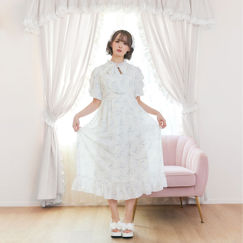 上品胸開きフリルワンピース – レディースファッション通販の夢展望
