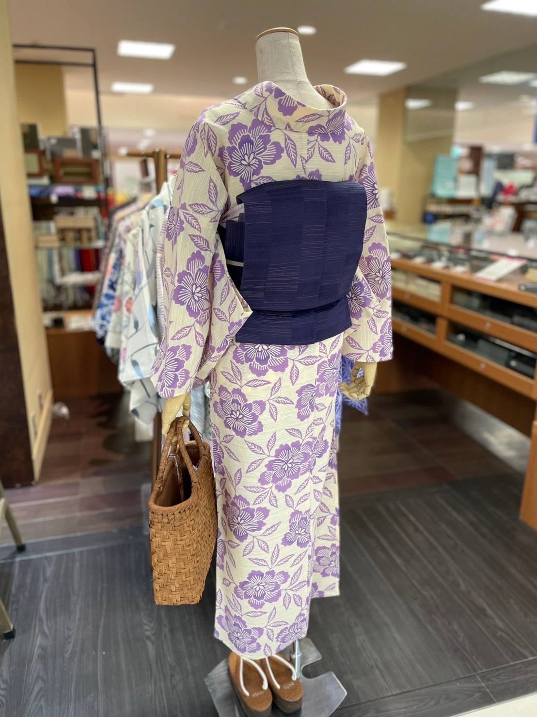 綿麻三部式ゆかた – driccoきもの