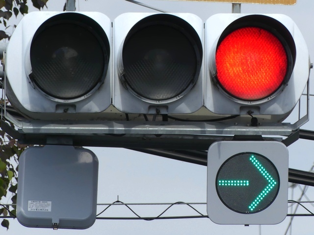 信号機＜奈良県＞ 矢印灯器
