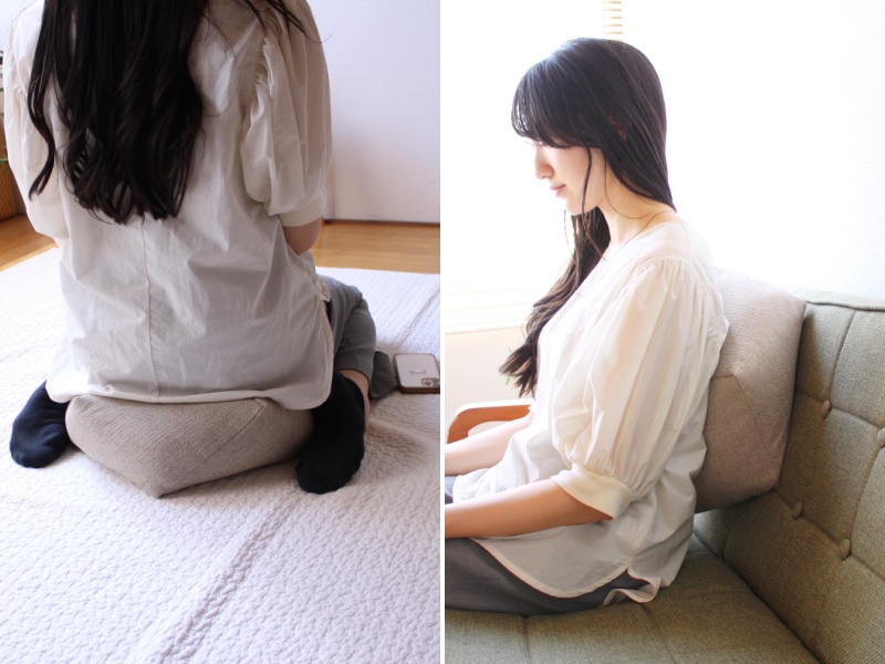 はなあかり」を彩る「おじゃみ座布団 ベージュ」 洛中高岡屋(おじゃみ