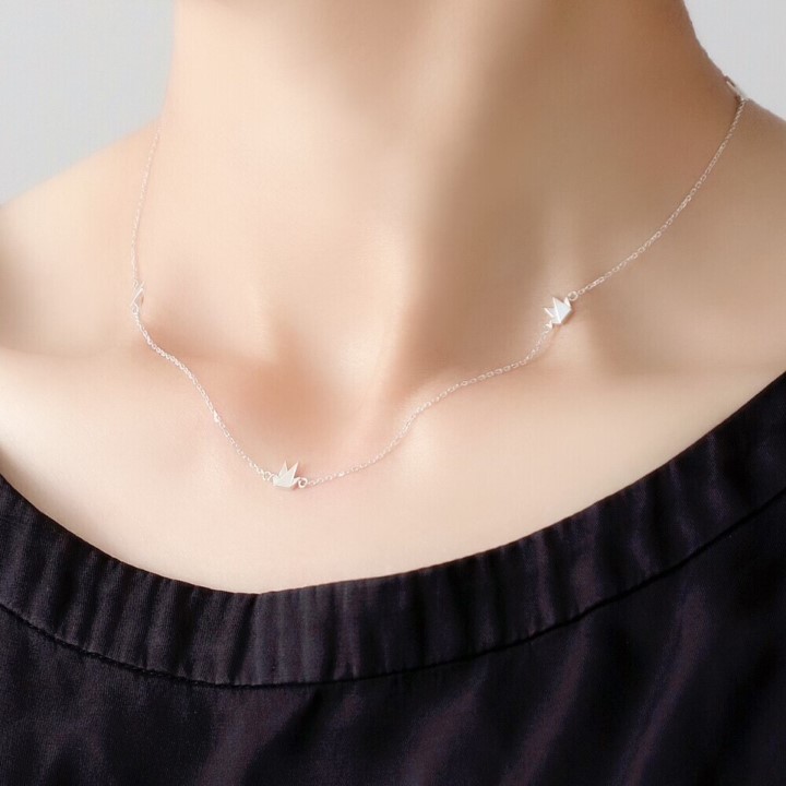聖地エネルギー運命の流れを幸せと繁栄★鶴のオルゴネックレス ネックレス【Snow】／ANNA SUI: グッズ - 宝塚クリエイティブアーツ