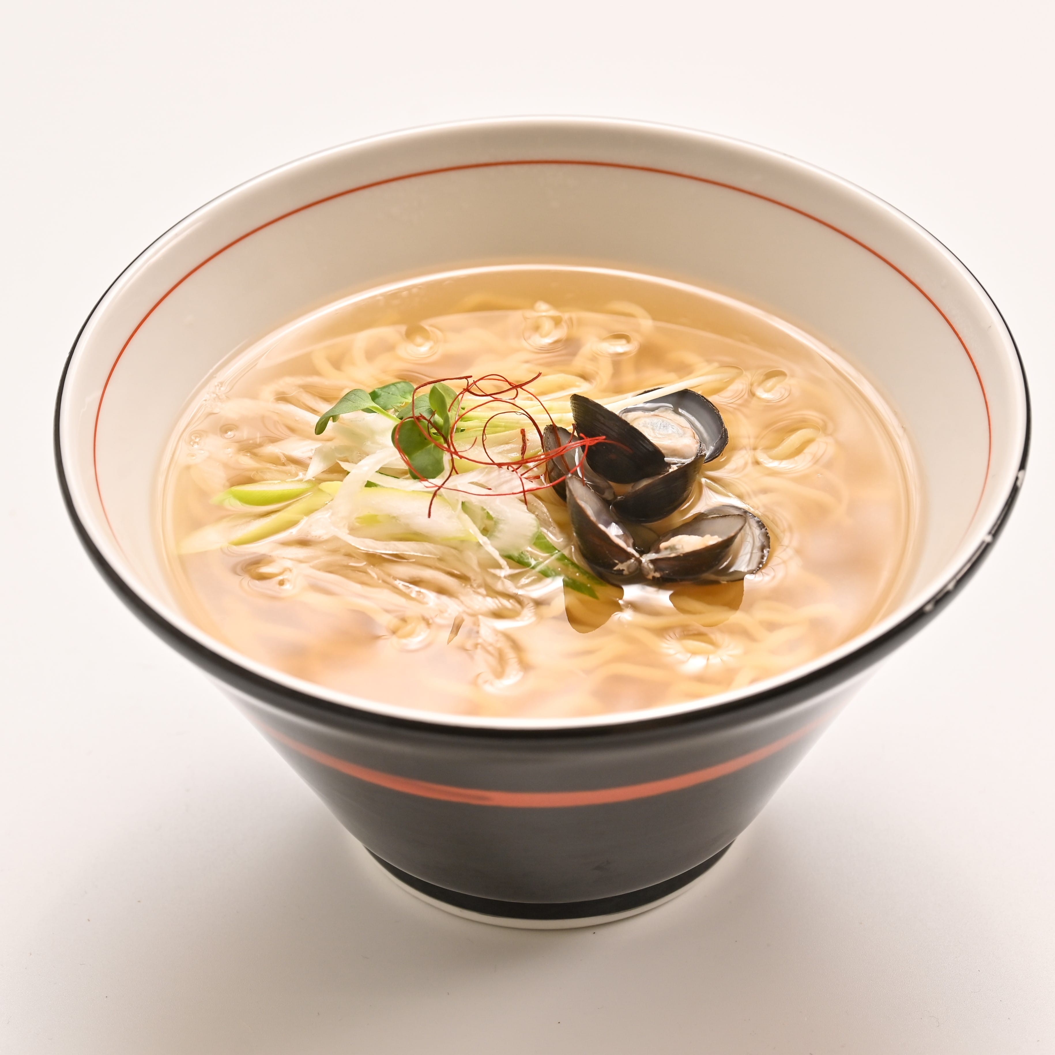 宍道湖産しじみ使用 しじみラーメン貝付き 6食セット: 山陰エリア
