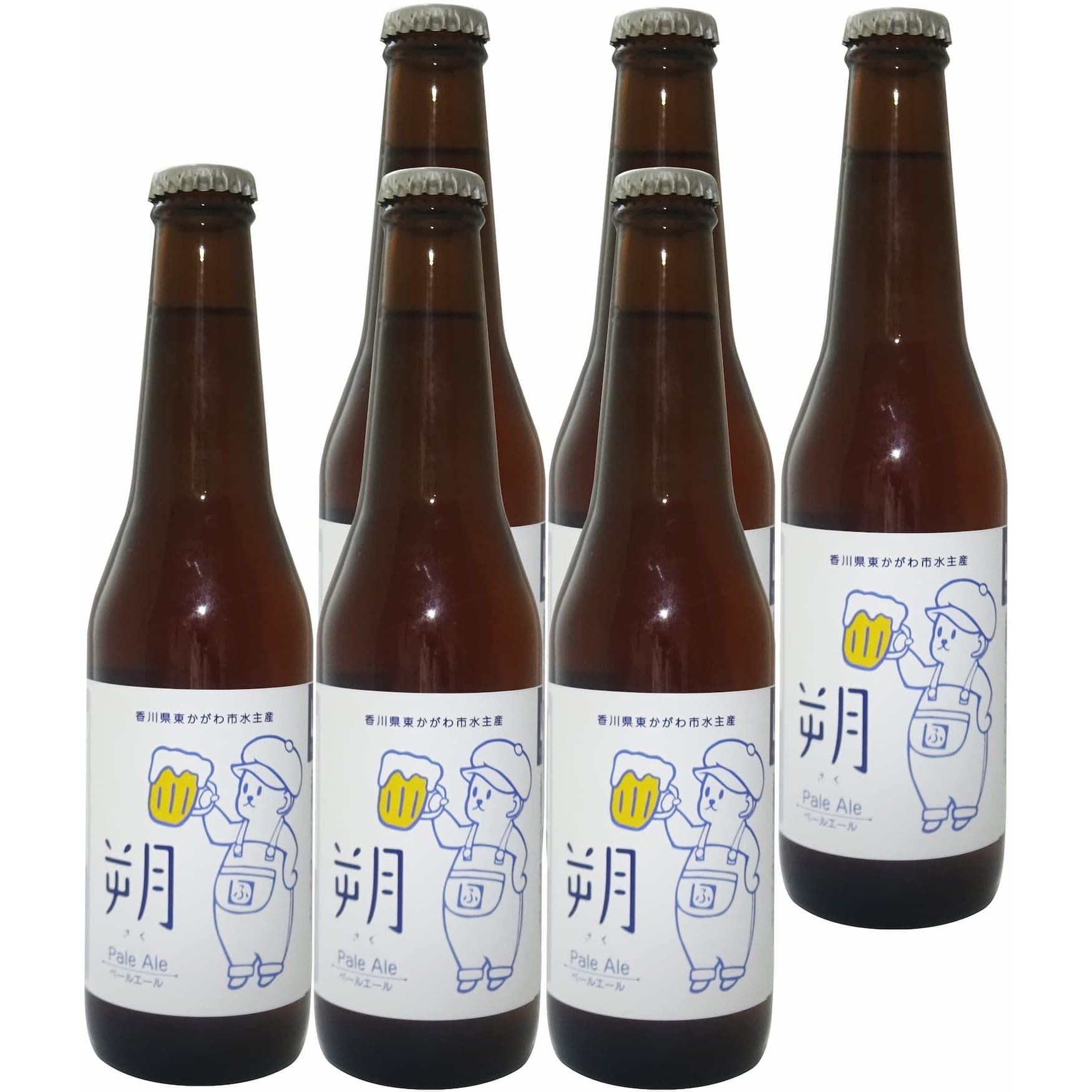 福繁食品醸造場】ビール（セゾン） 夏木立 330ml(夏木立6本): せとうち