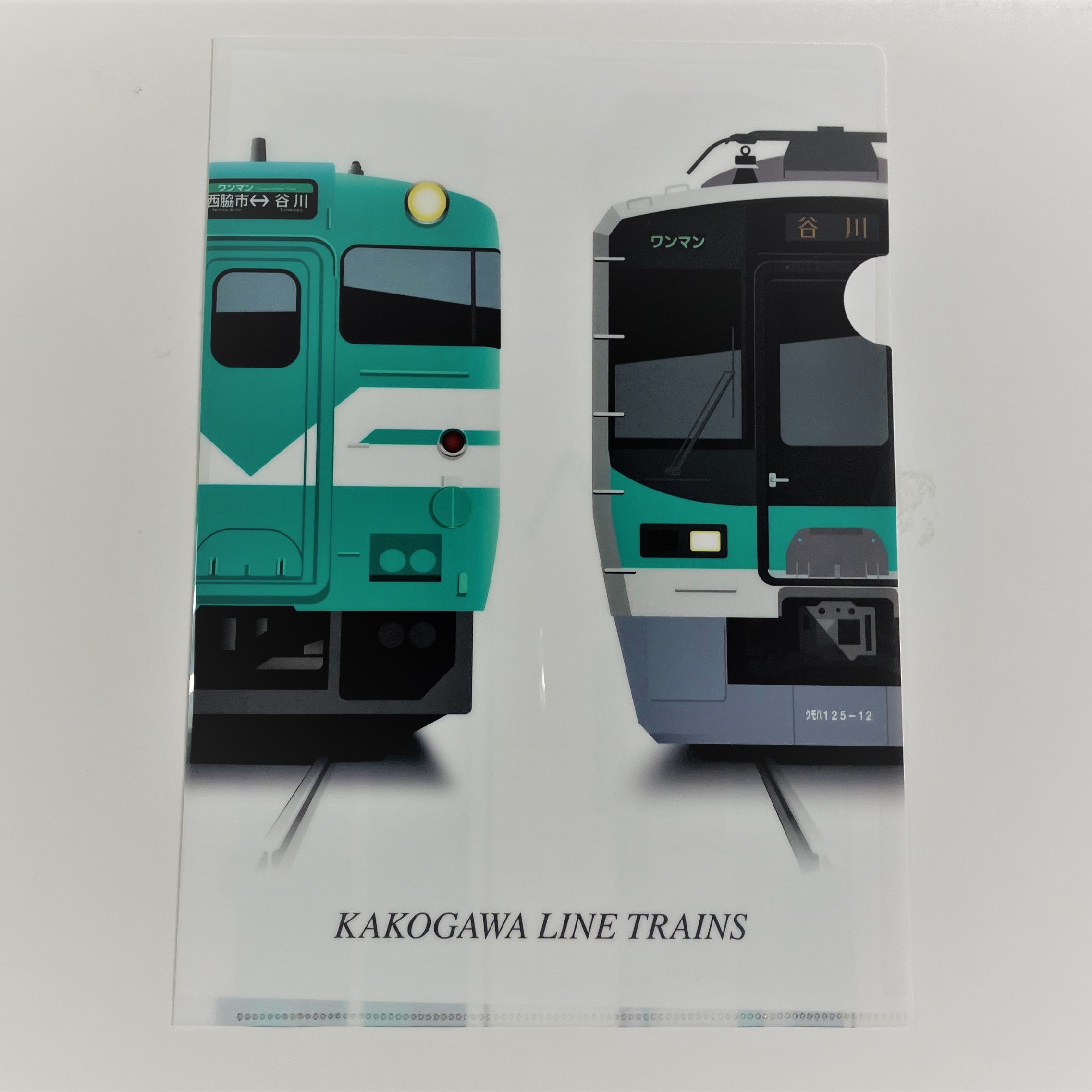 JR西日本足元表示A4クリアファイル (奈良・大和路・おおさか東線)(奈良