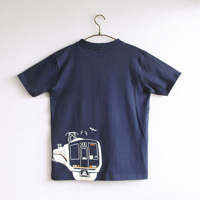 ウミキリン つながる大人Tシャツ ブルー321系＆221系 S(Sご希望