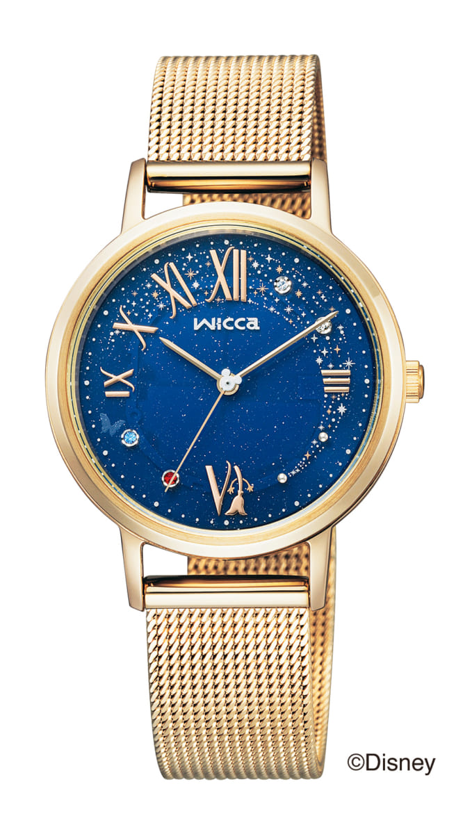 夜空にかかる魔法をイメージした腕時計！シチズン wicca ディズニー