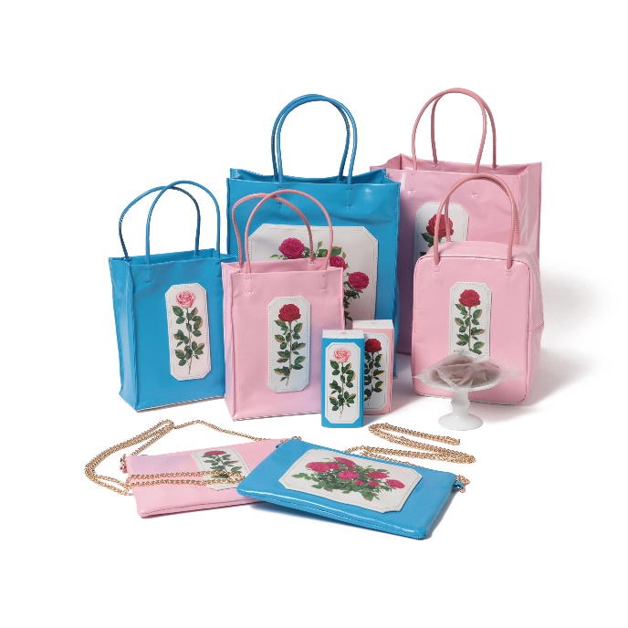 花のイラストが可愛いバッグが登場！ルル メリー×ビームス クチュール