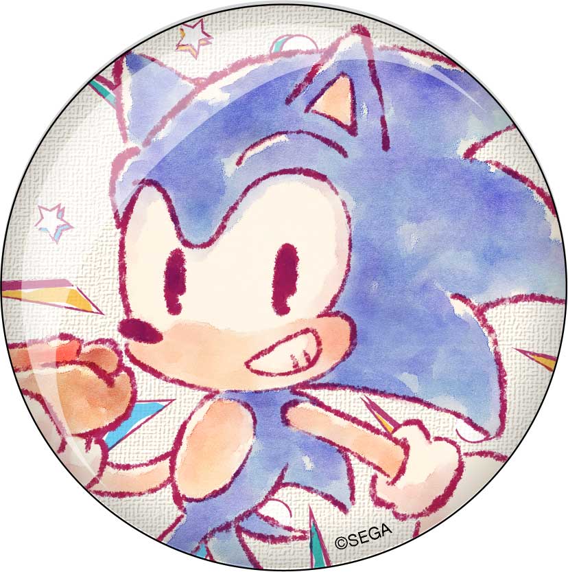 水彩画風アートがポイント！セガ ラッキーくじオンライン「ソニック