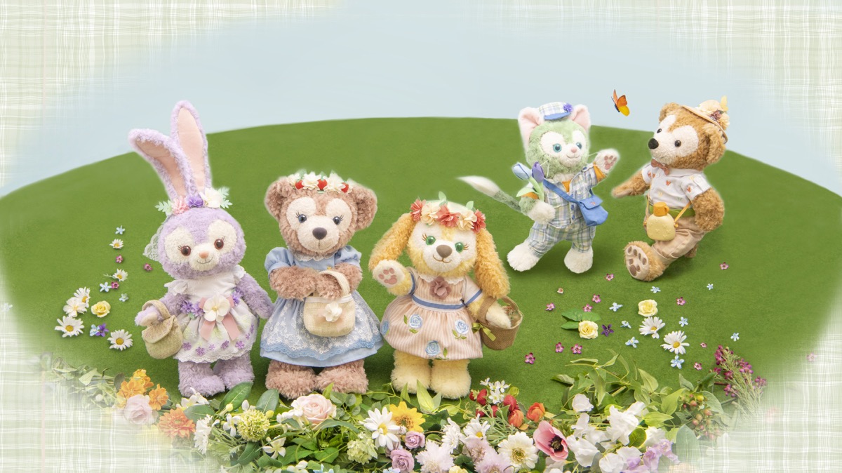 お花を楽しむ「ダッフィー＆フレンズ」！東京ディズニーシー