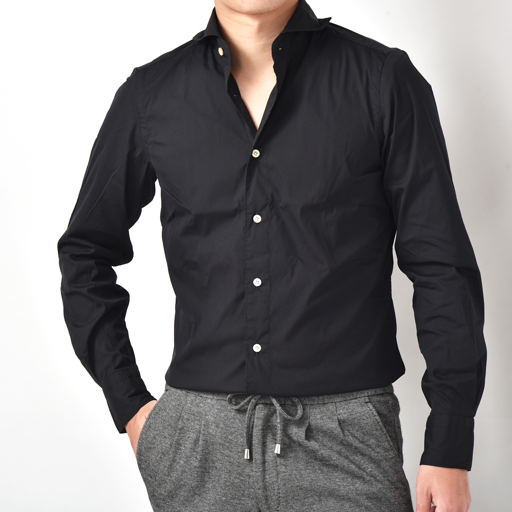 いいシャツはいい！！Finamore 010998(C0033) SERGIO BALI コットン