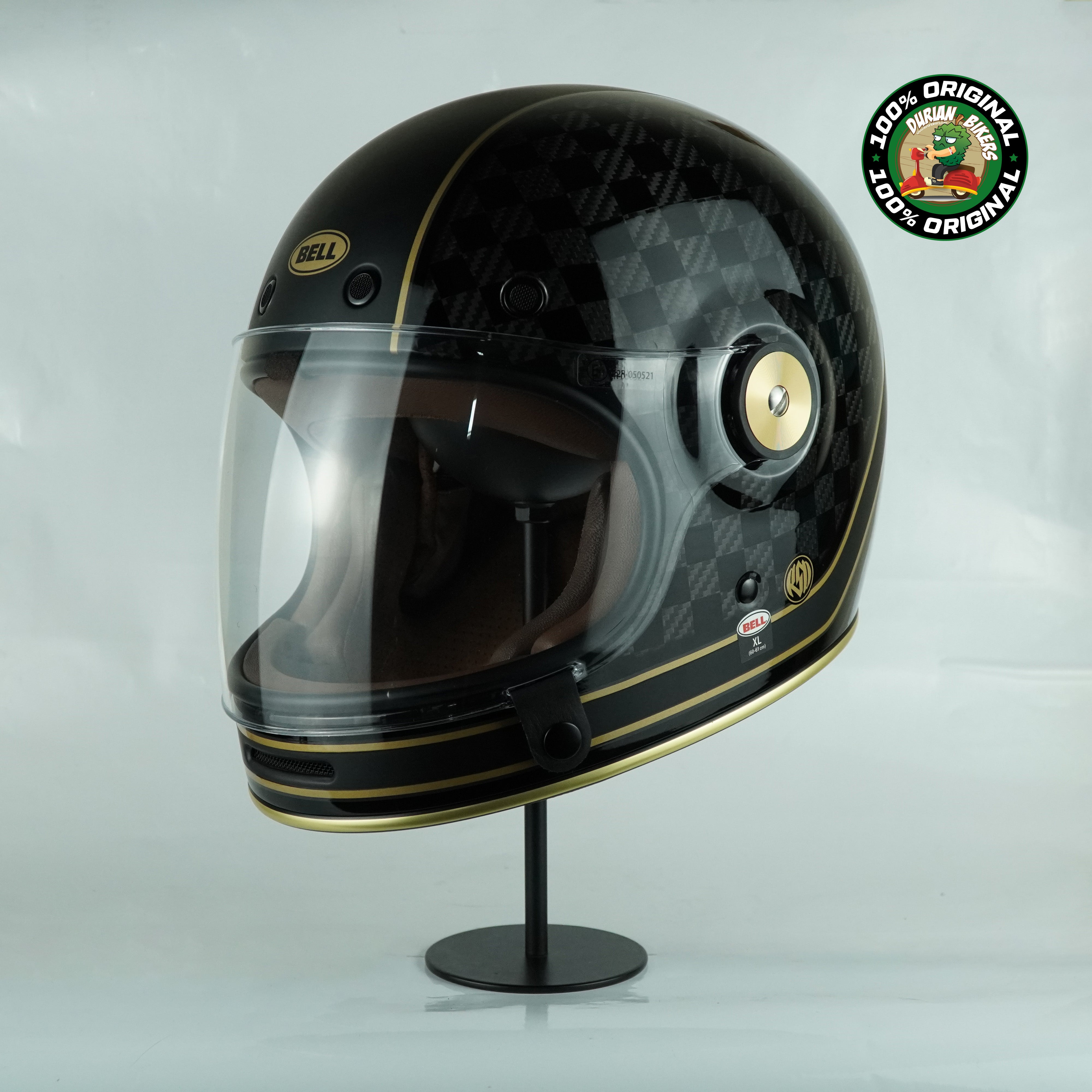 Bell Helmet Bullitt Carbon (RSD Check It Matte/Gloss Black