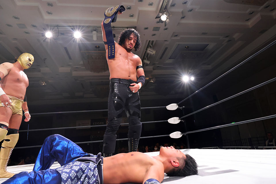 7/6【NOAH】武道館ジュニア戦へ王者ダガが完璧ピン AMAKUSAに「ノー