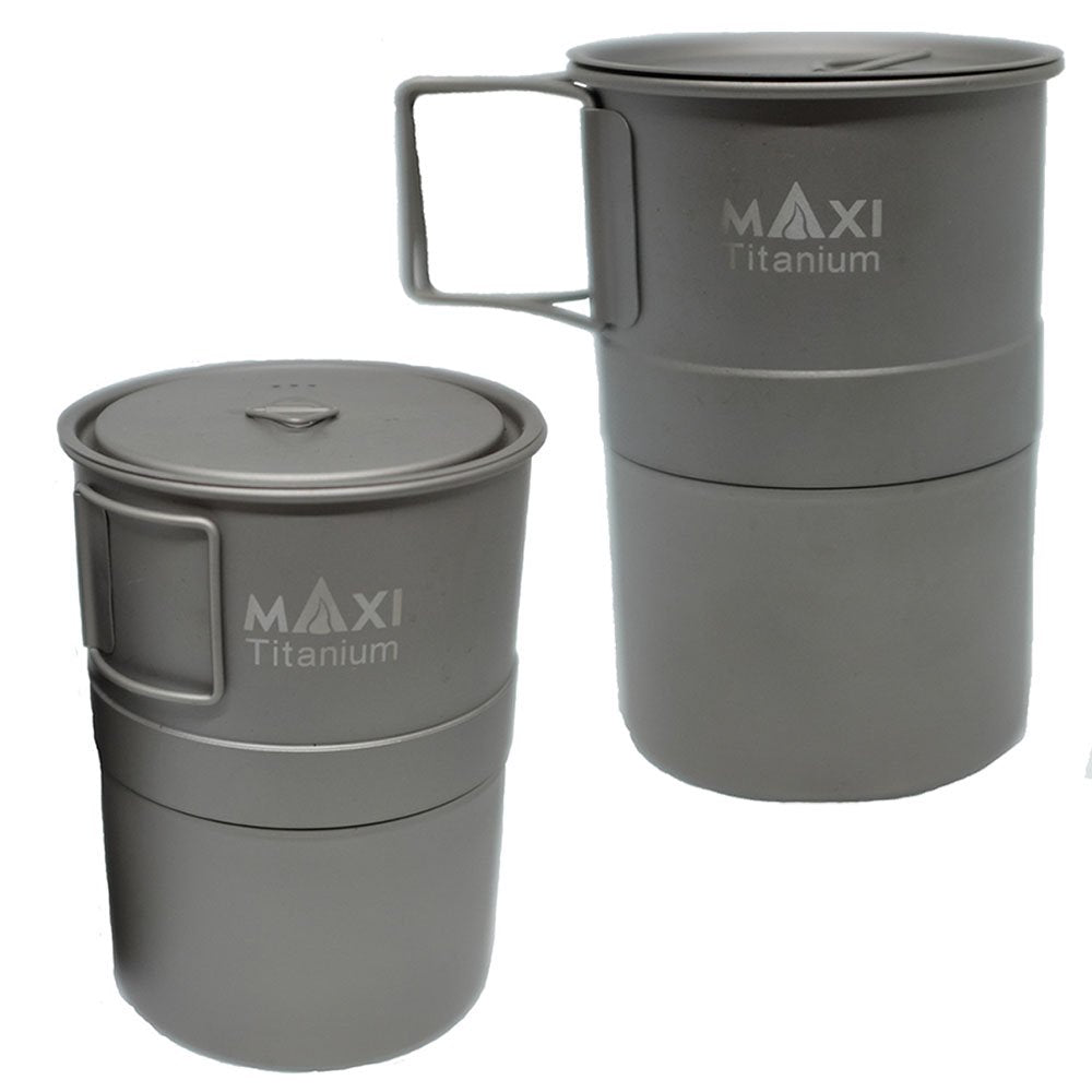 マキシ チタンコーヒーメーカー400ml | 高性能なアウトドア用コーヒー