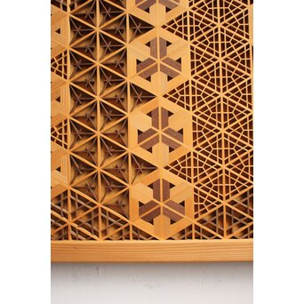 多種デザイン 組子細工 壁掛 R0487｜骨董店 のびる 古美術 骨董 和風