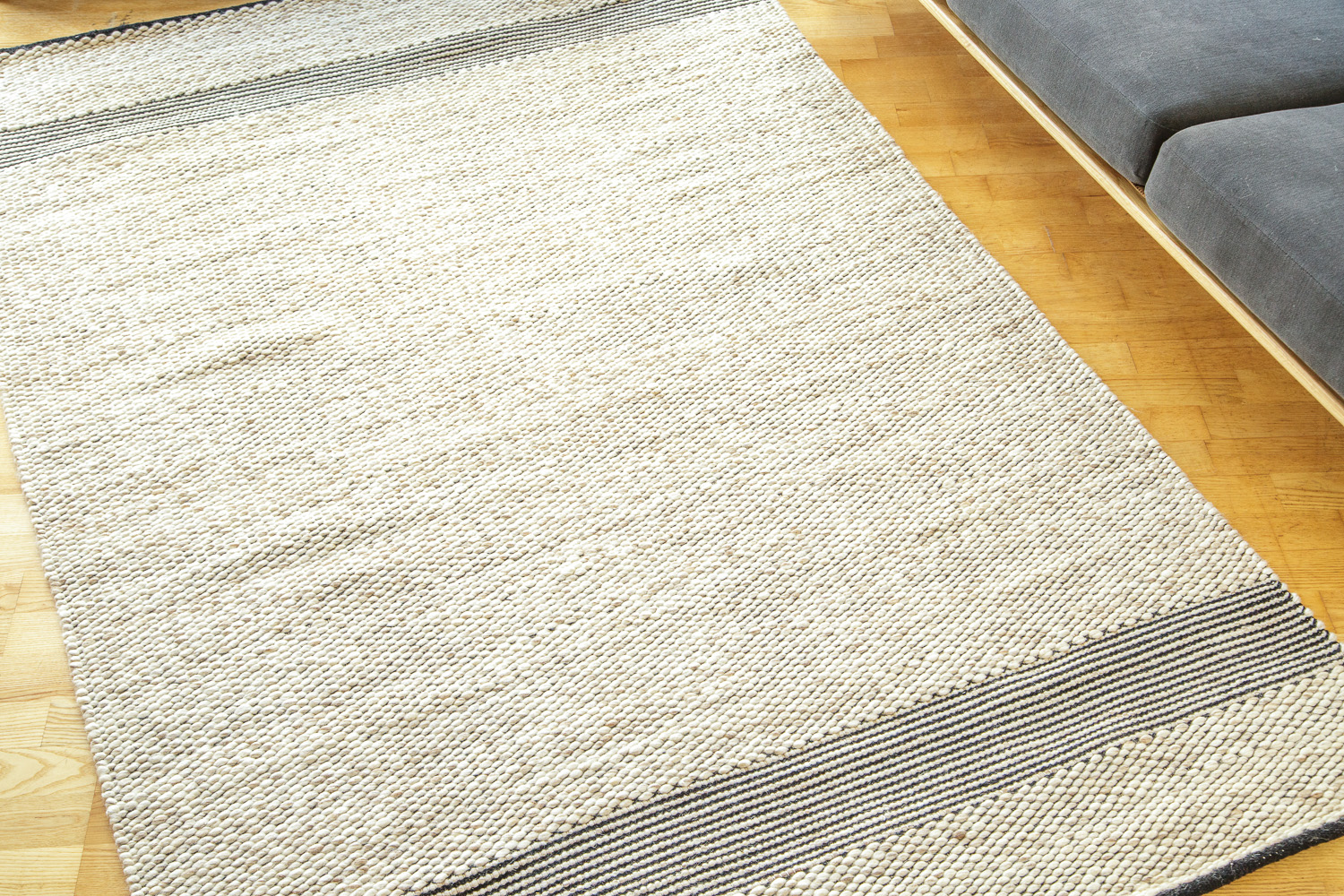 ウールラグ】ペドロ 140x200cm ベージュ | 高品質なデザイナーズ家具 E