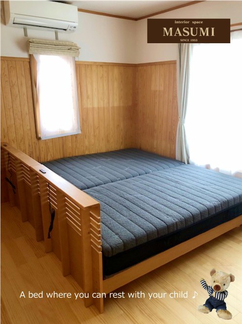 ベッド | お客様邸 | マスミ巧芸社-熊本-家具専門店-創業73年