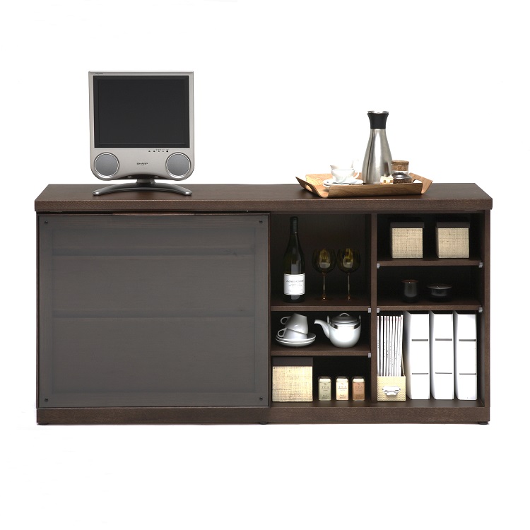 サイドボード 幅160cm HU5767 モカブラウン 通販 | 【公式】カリモク