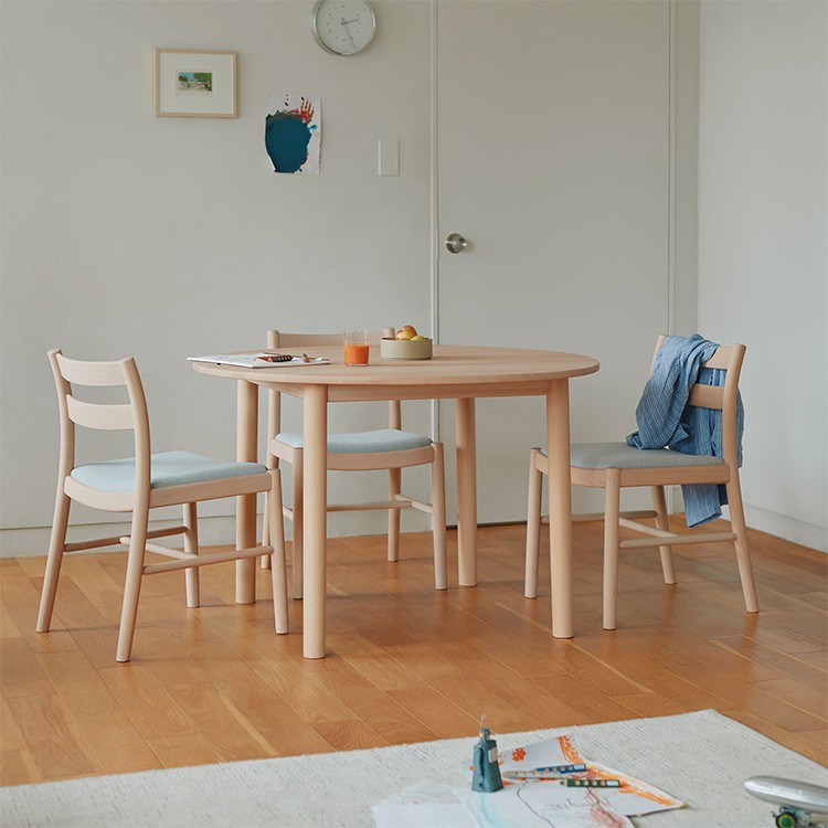 カンティネッタ】 ダイニングチェア CB2505 ダークグレー コットン