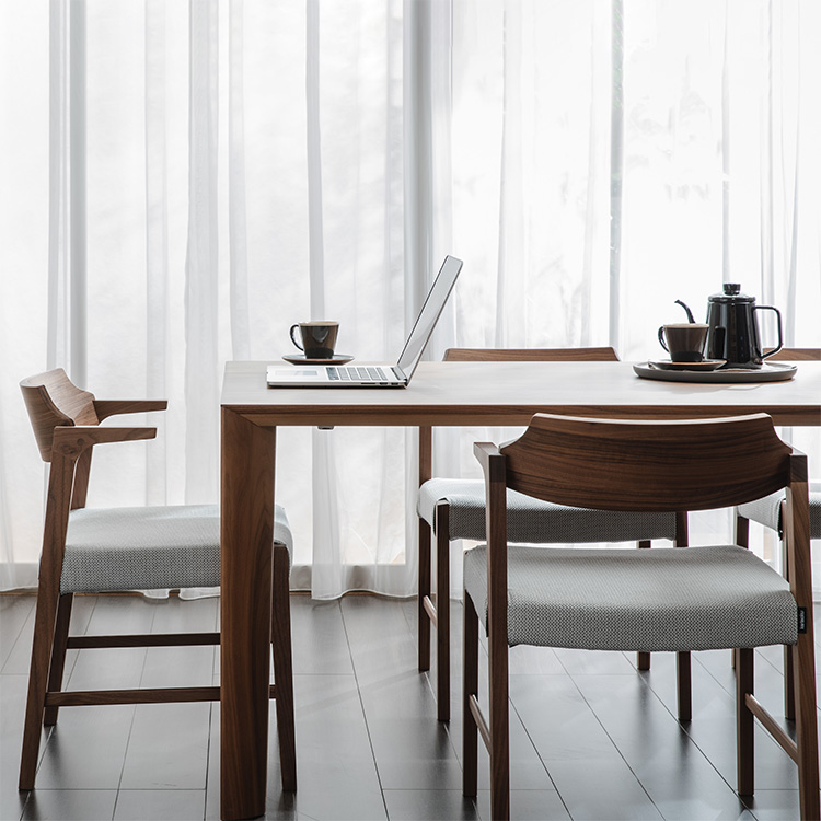 ダイニングテーブル DU5205 ウォールナットナチュラル 通販 | 【公式