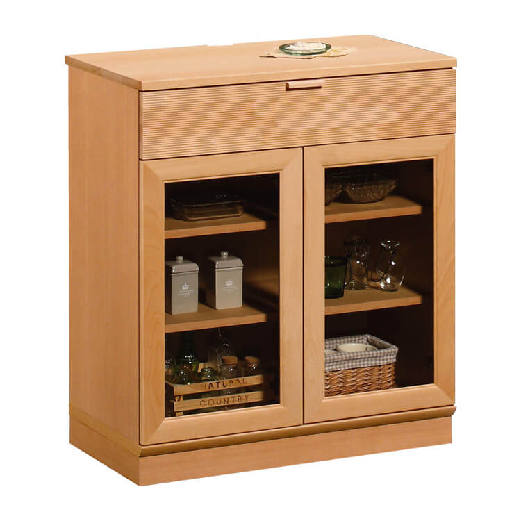 キャビネット 幅70cm QD2500 ピュアビーチ 通販 | 【公式】カリモク