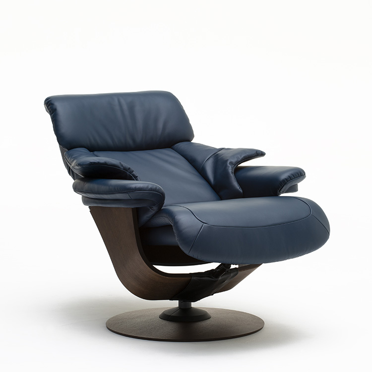 ザ・ファースト RU7302（S+）オットマンセット グランブルー モカ