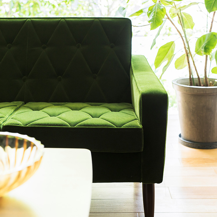 ロビーチェア2シーター U36212 モケットグリーン 通販 | 【公式