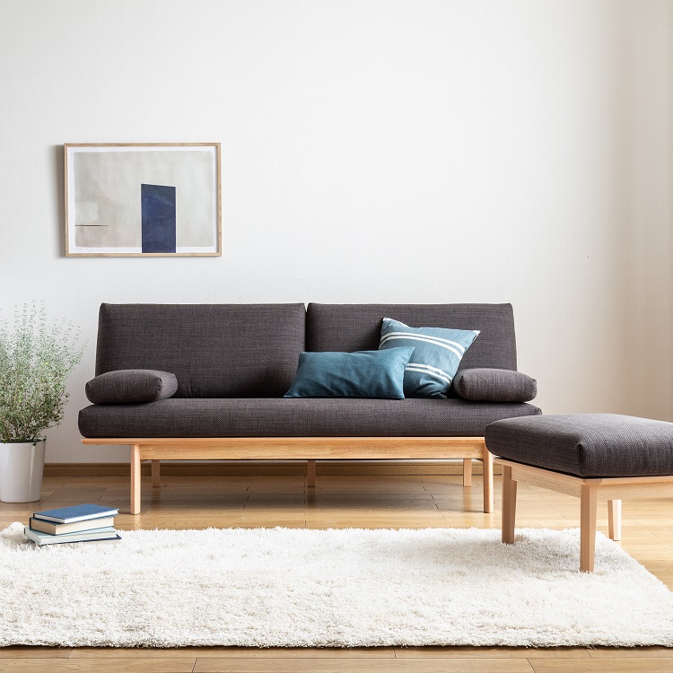 3人掛ソファ WG3003 ブラウンパープル ピュアビーチ 通販 | 【公式