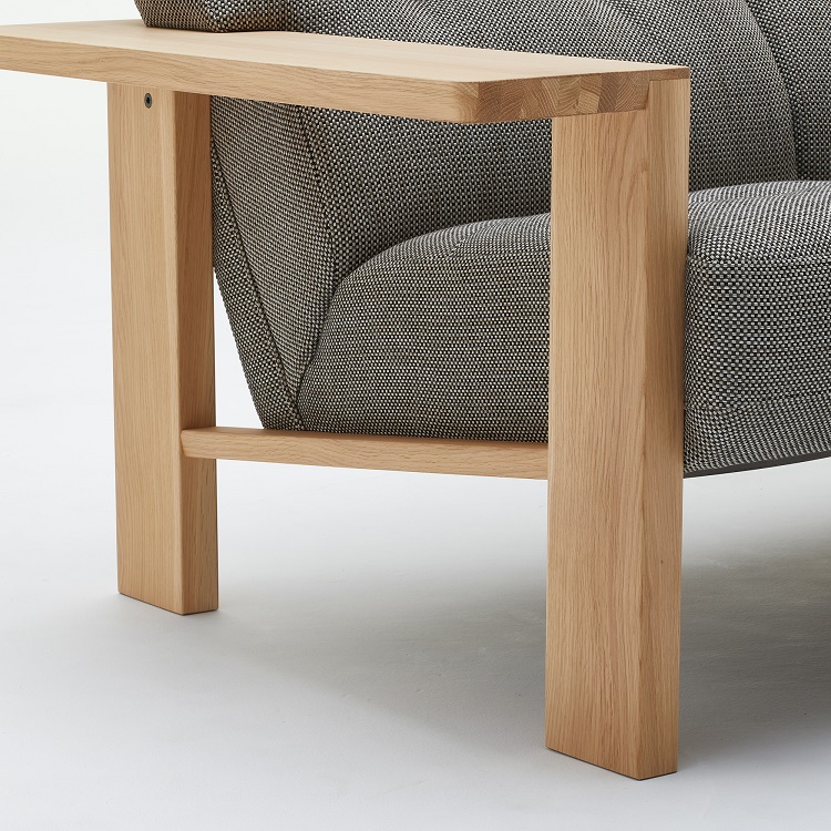 2.5人掛ソファ WT3612 ミックスブラック ピュアオーク 通販 | 【公式