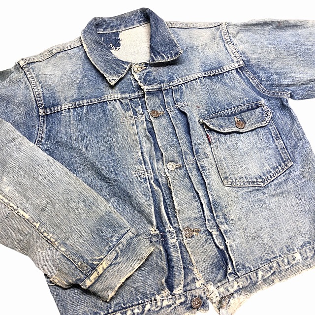 LEVI'S 506XX 50S 「片面タブ、スライドバックル、ダメージ&リペア