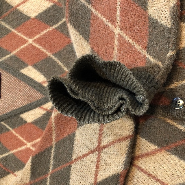 SEARS KINGS ROAD MOHAIR CARDIGAN 60S 「好配色、アーガイル、サイズL