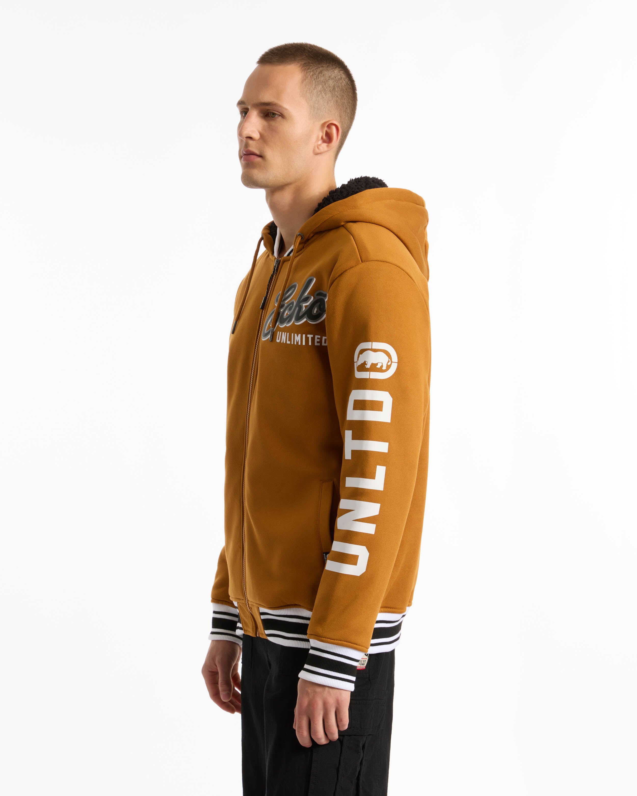 Custom Sherpa Varsity Jacket – ECKO UNLTD