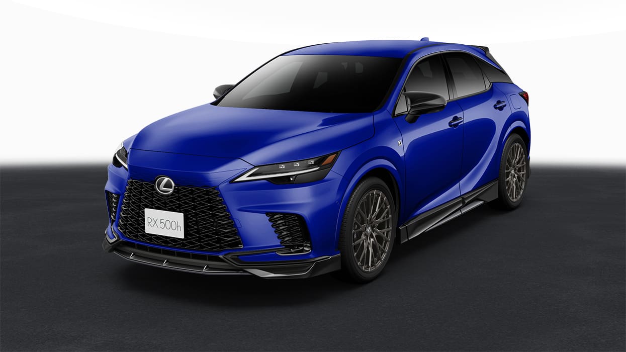 Transform Lexus RX F Sport 2023 with TRD Black Edition Body Kit