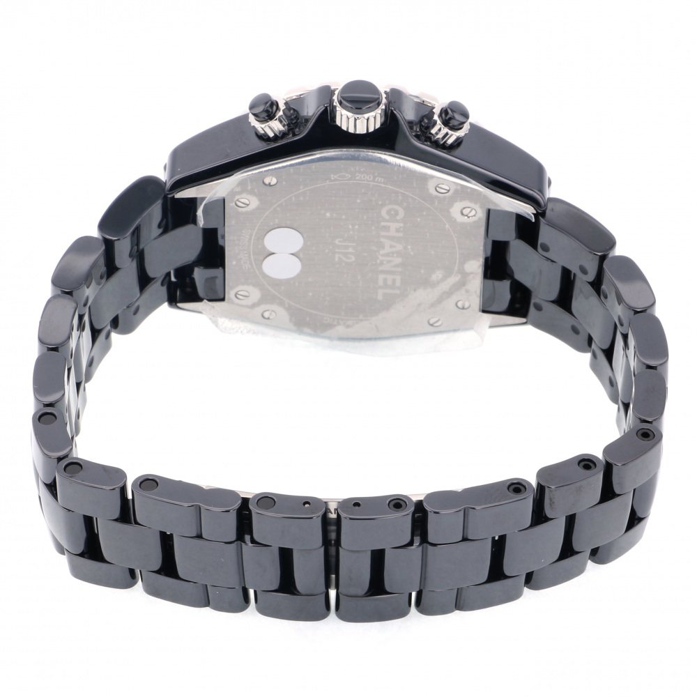 新品] シャネル J12 H0940ブラック セラミック クロノグラフ | ゆきざき