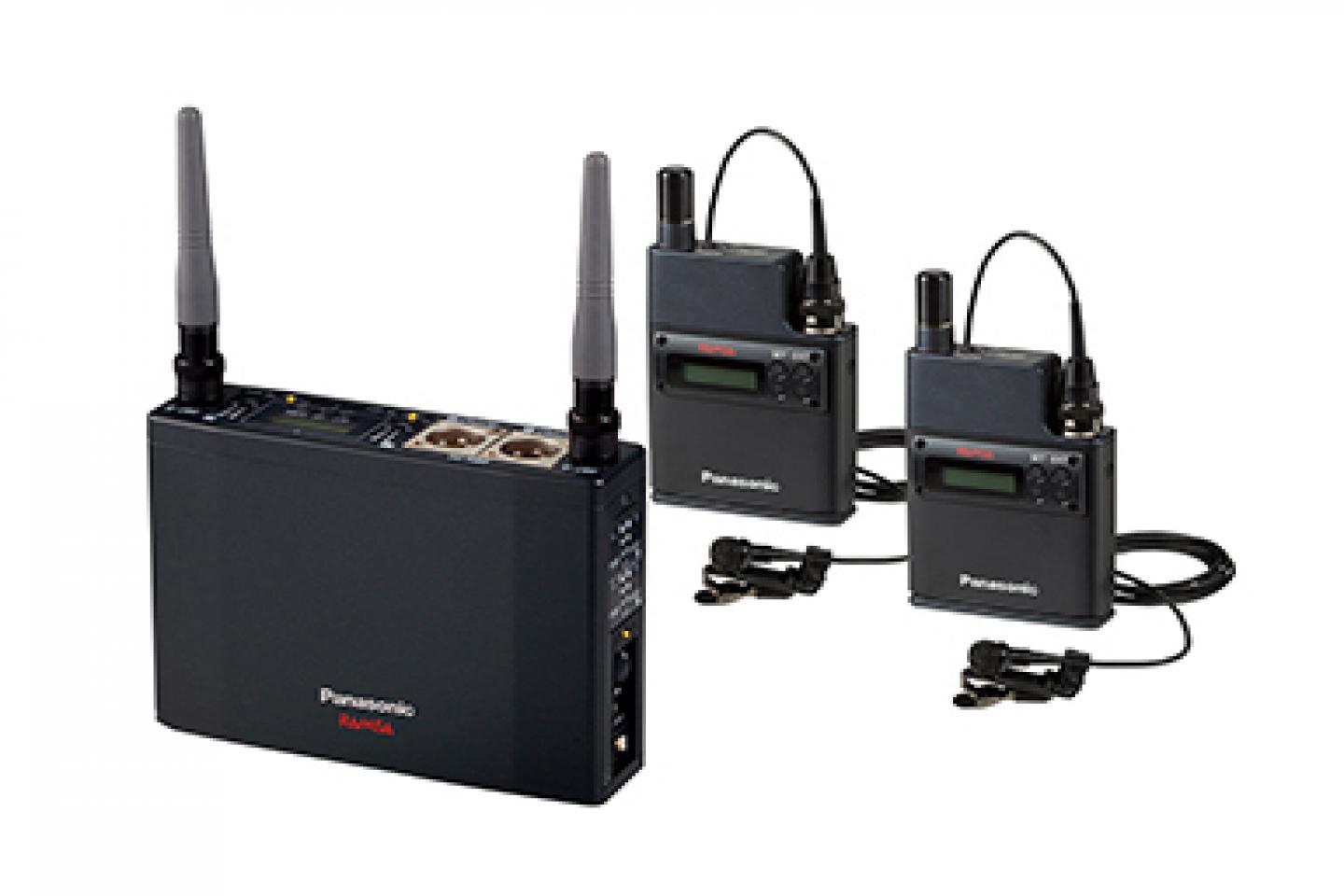1.2GHz(A帯)ワイヤレスピンマイク2波(RAMSA WX-DR130+WX-DT130×2