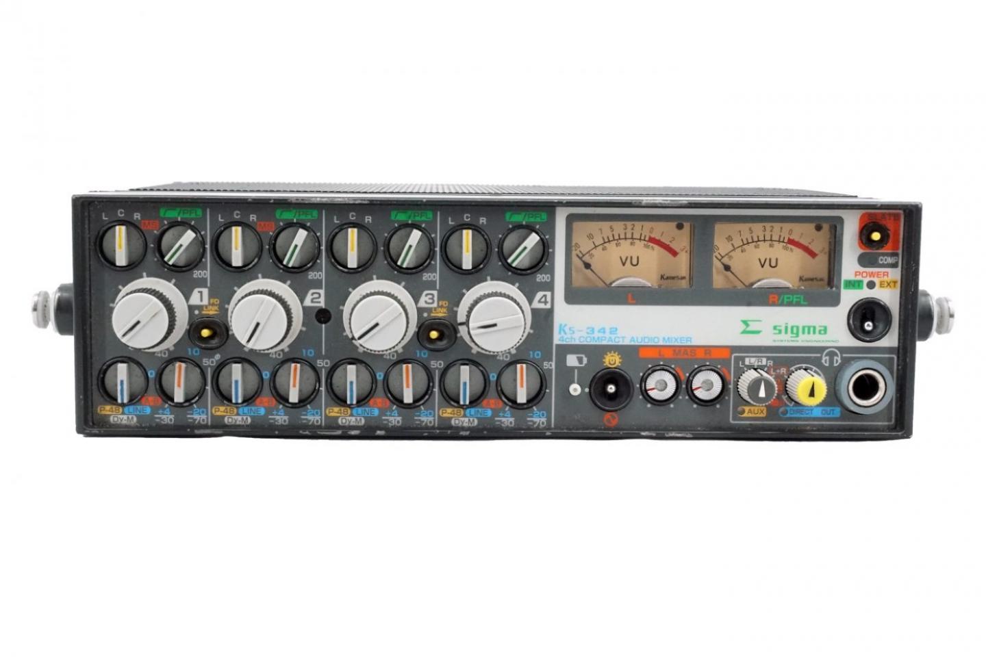 Sigma KS-342 TypeA(4chミキサー)｜撮影機材レンタルからEDIT・MA作業