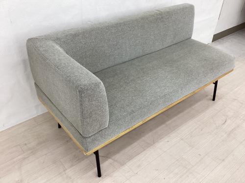 UNICO (ウニコ) ダイニングソファー グレー コーナータイプ FUNEAT