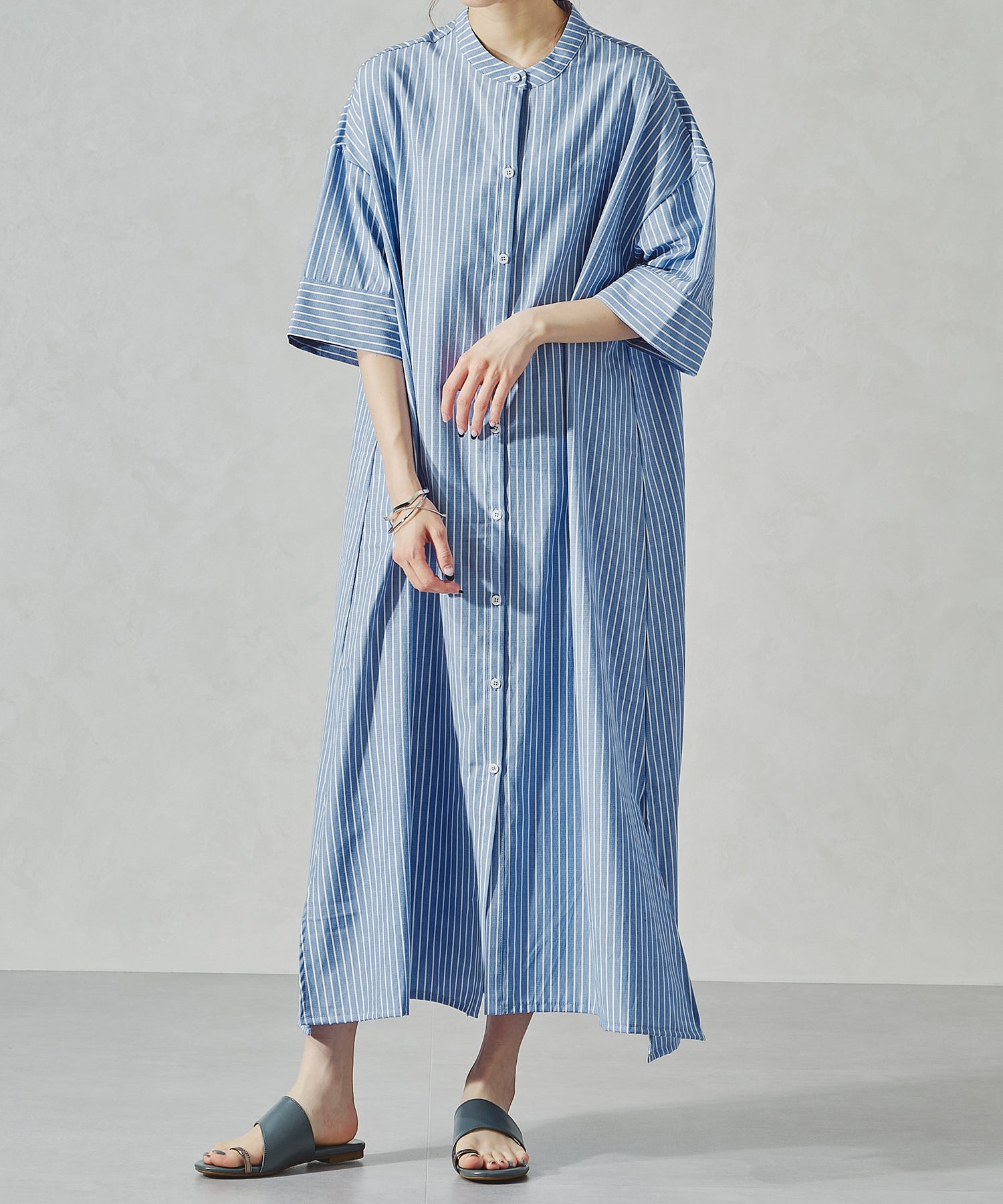 ストライプシャツワンピース/AC1056 – ORIENTALTRAFFIC
