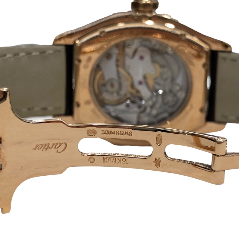 カルティエ Cartier トーチュ クロノグラフ W1540751 K18PG/社外ベルト