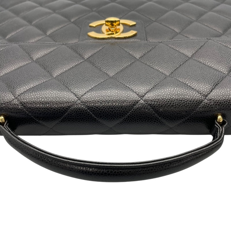 シャネル CHANEL マトラッセ ブリーフケース A20794 ブラック ゴールド