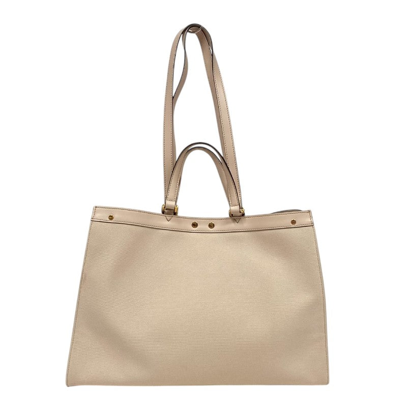 フェンディ FENDI ピーカブー エックストート 8BH374 ベージュ