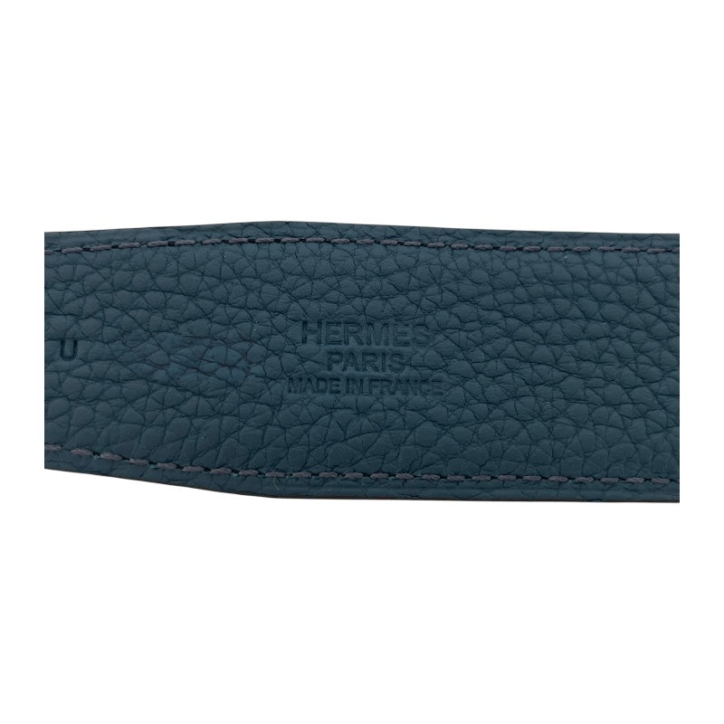 エルメス HERMES コンスタンス ベルト 75cm U刻印 ブラック ブルード