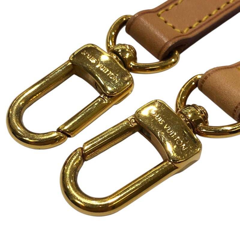 ルイ・ヴィトン LOUIS VUITTON ショルダーストラップ ベージュ ヌメ革