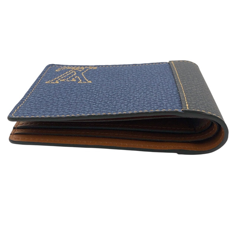 ルイ・ヴィトン LOUIS VUITTON ミュルティクレ4 M81815 ブルー メンズ