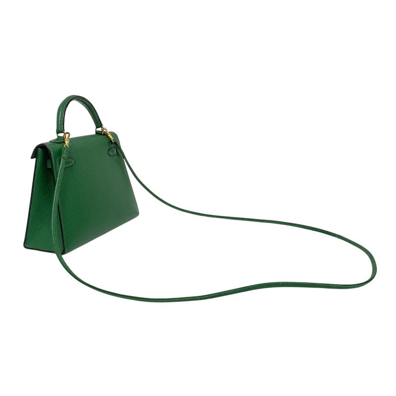 エルメス HERMES ミニミニケリー15 〇V刻 バンブー ゴールド金具