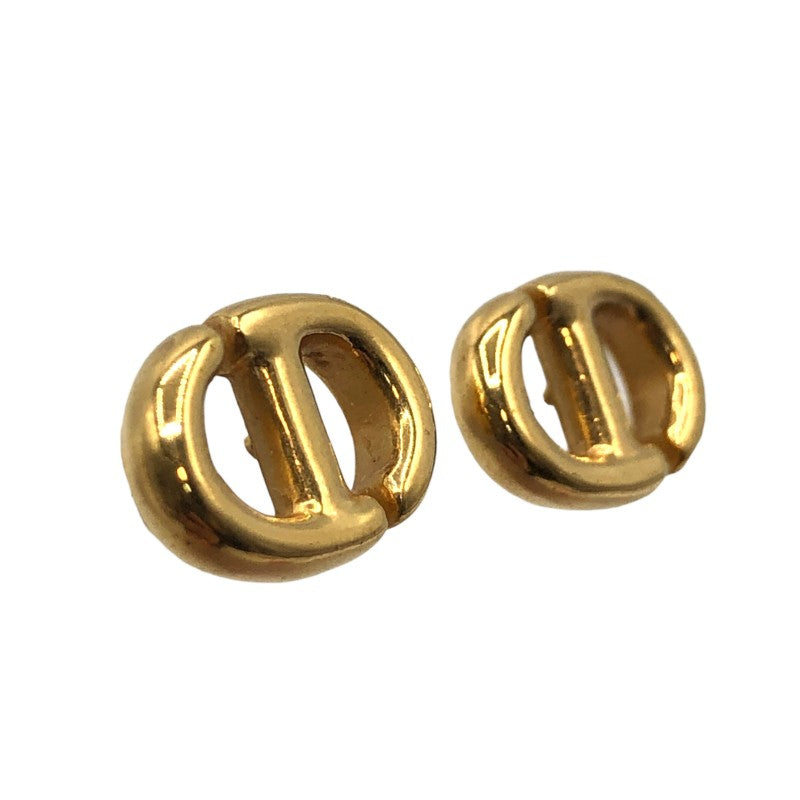 クリスチャン・ディオール Christian Dior CD Navy スタッドピアス