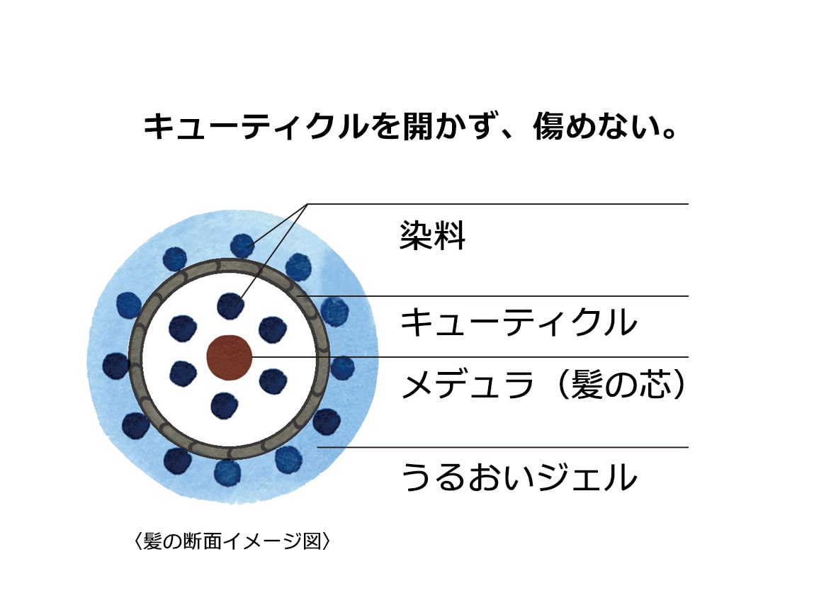 定期おトク便」ハルメク つや髪 プラチナグレイカラー 2本組（60日