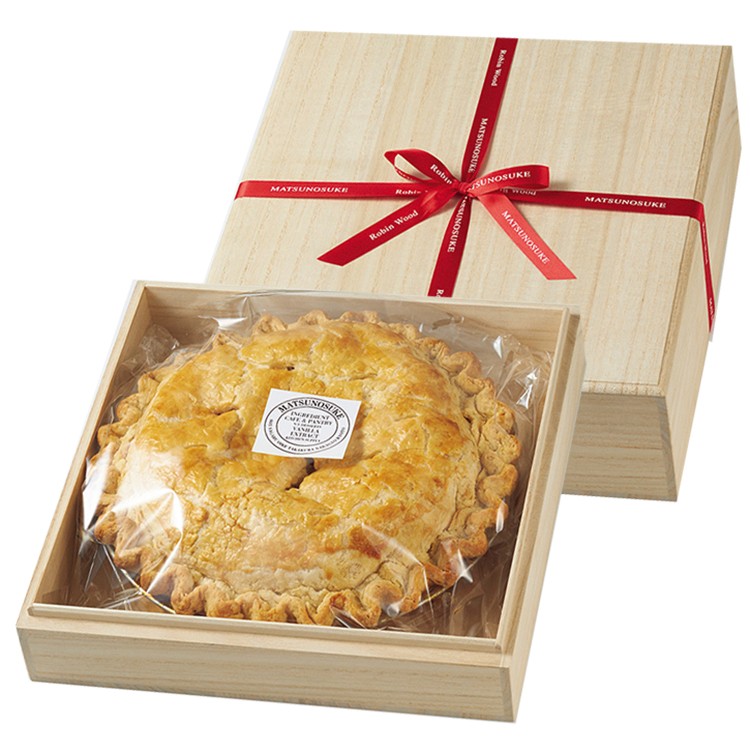 松之助]ビッグアップルパイ（桐箱入り）: JALショッピング｜JAL Mall
