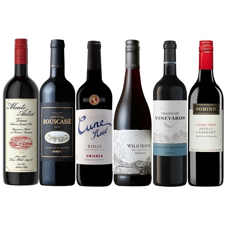 サクラアワード最高賞受賞ワインが入った濃厚赤ワイン 6本セット: JAL