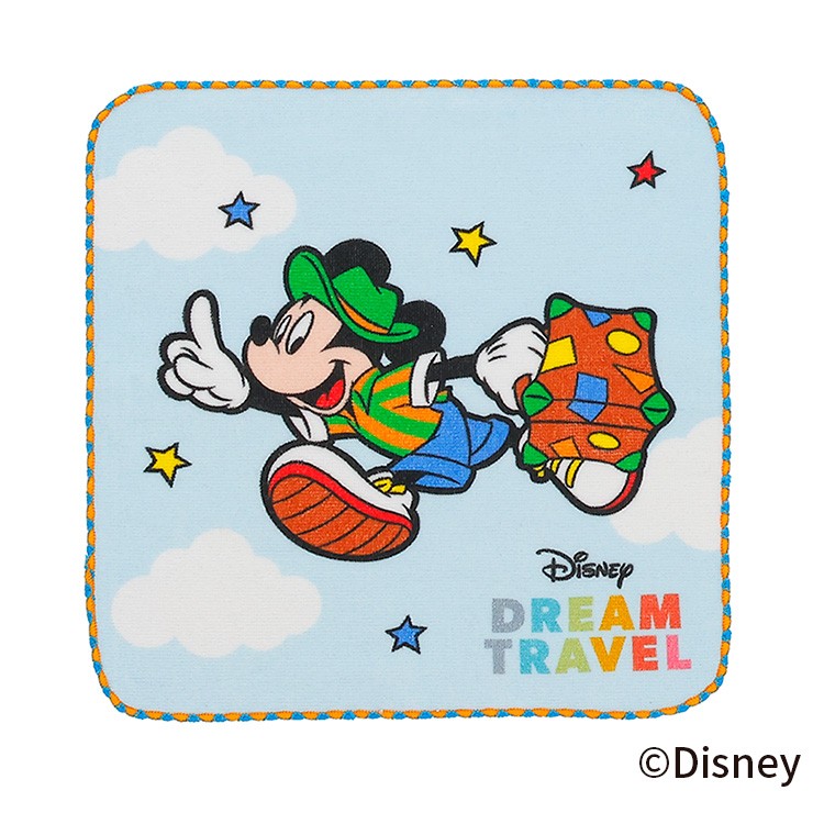 JAL DREAM EXPRESS 30th]JALオリジナル トラベルブルー ミニタオル